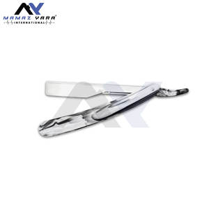 Rasoir professionnel à lame droite en marbre pour barbier, rasoir de salon pour hommes, porte-lame, rasage humide, barbiers, soin à domicile - Product Image 5