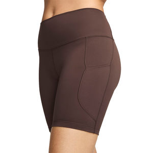 Vente en gros de shorts d'entraînement respirants taille haute pour le fitness avec poches shorts de yoga sans couture pour femmes - Product Image 4