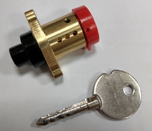 Best-seller Serrure cylindrique croisée durable avec clé en laiton pour une sécurité renforcée - Product Image 2