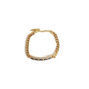 สร้อยข้อมือแฟชั่นทองเหลืองแท้มีเสน่ห์ - Product Image 1