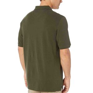 Camiseta de Golf Personalizada OEM para Hombre, de Lona, Antiarrugas, de Secado Rápido, Manga Corta, Tallas Grandes - Product Image 3