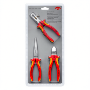 For Knipex Electrical <b>Set</b> VDE 3-Piece <b>Plier</b> <b>Set</b> - Product Image 2