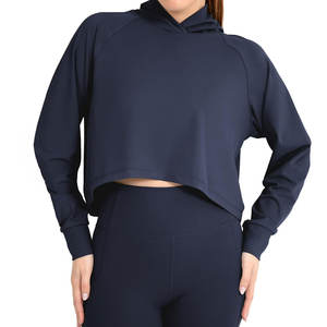 Sudadera con Capucha de Punto para Mujer, Estilo Urbano, Informal, para Invierno, de Alta Calidad y a Precio Razonable - Product Image 1