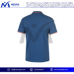 Premium Men's Casual manga corta para Polo Camisa Mezcla de algodón suave Slim Fit Cuello elegante con tapeta de botones Diseño clásico - Product Image 4