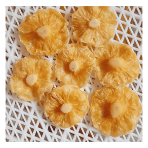 Soft Dried Pineapple dried pineapple fruit material processed for snack packaging and ingredient preparation Vietnam - Product Image 1