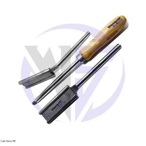 Ensemble de fléaux dentaires droits et courbes avec manches en bois, outils dentaires pour chevaux, qualité supérieure, instruments en acier inoxydable Wenquar - Product Image 3