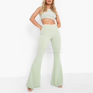 กางเกงพลุฝ้าย100% ผู้หญิงขนาดใหญ่พิเศษเอวยางยืดชุดออกกำลังกายสำหรับกลางแจ้งฤดูหนาว - Product Image 2