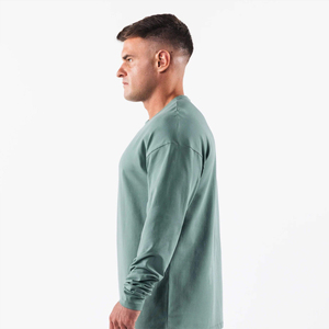 Nuevas camisetas cálidas de alta calidad para hombre, logotipo personalizado, camiseta de manga larga para gimnasio, correr al aire libre, Camiseta deportiva para hombre, camisetas para hombre - Product Image 4