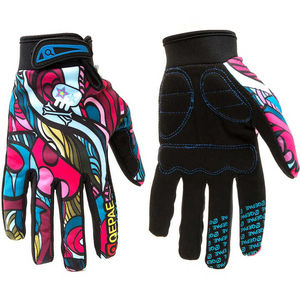 Vente en gros de gants de course unisexes personnalisés pour adulte, équipement de sport de cyclisme et de motocross en cuir - Product Image 3