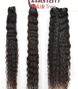 Qualité authentique 32 pouces 1 paquet prix de gros extensions de cheveux humains indiens bouclés non transformés avec produit naturel par exportation - Product Image 5