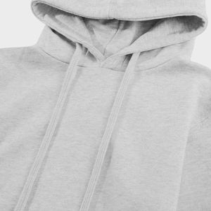 Haut court en molleton pour femmes de qualité supérieure sweats à capuche 100% coton impression personnalisée vêtements de rue d'hiver courts avec logo avant confortable et élégant - Product Image 4