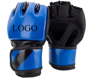 Gants de MMA légers et de haute qualité avec design à paume ouverte en matériau PU pour l'entraînement professionnel et la remise en forme - Équipement de MMA - Product Image 1