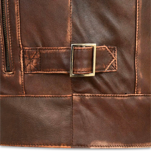 Custom Made High Quality <b>Genuine</b> <b>Leather</b> <b>Jacket</b> For Men At Wholesale Price Custom Embroidery <b>Leather</b> Winter <b>Jacket</b> For Men - Product Image 6