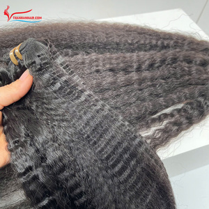 Extensions de cheveux humains 100% naturelles, couleur naturelle, style luxueux, provenant de Thanh An Hair - Product Image 1