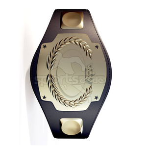 Cinturón de Campeonato de Cuero de Alta Calidad, Diseño Personalizado, Ligero, para Lucha Libre, Nuevo Stock, MOQ Bajo - Product Image 2