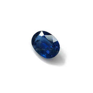 Saphir bleu naturel non chauffé 9,88 carats ovale, pierre précieuse de saphir naturel facetté pour la fabrication de bijoux - Product Image 3