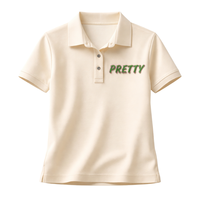 T-shirt décontracté pour femme à manches courtes, en polyester/coton tricoté, respirant et écologique, avec logo personnalisé, motif grec rose et vert, style neutre et élégant