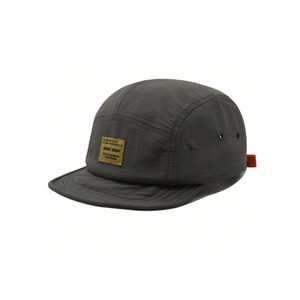 Wood Soon 5-Panel <b>Cap</b> Olive Green Cotton Canvas Adjustable Unisex Casual Hat Spring <b>Summer</b> <b>Flat</b> Brim - Product Image 4