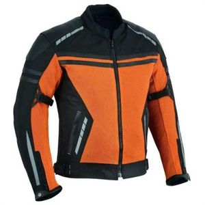 Vestes de moto en polyester Nouveaux vêtements de sport en nylon Cordura pour hommes Veste de course longue durée respirante pour la moto à vendre - Product Image 1