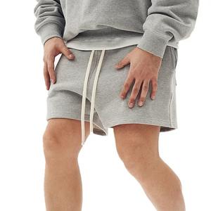 Shorts d'été pour hommes en coton, jogging, sport, décontracté, fitness, mode masculine, shorts de course, amples, couleur unie, pantalons courts, pantalons de survêtement pour hommes - Product Image 5