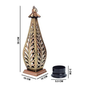 Portavelas de diseño de cúpula Una mezcla perfecta de estilo y función Portavelas de cúpula minimalista Elegancia sutil para cada ajuste - Product Image 4