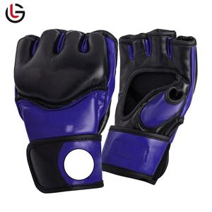 Gants MMA de boxe pour entraînement au combat professionnel en cuir de vachette original au design personnalisé, logo OEM privé, vente en gros - Product Image 1