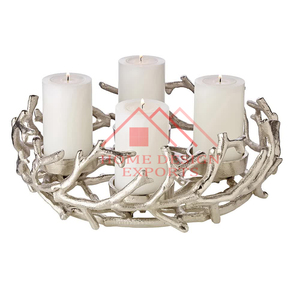 Portavelas de Aluminio Metálico para Decoración de Mesa de Boda, Portavelas Más Vendido para Decoración Navideña, Alta Calidad - Product Image 4