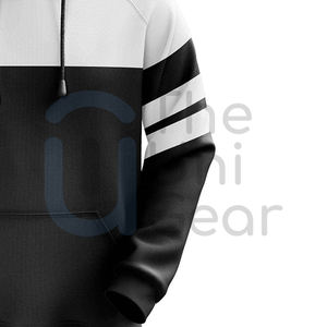 Sudadera de Forro Polar para Hombre, Informal, para Invierno, de Alta Demanda, Color Sólido, Poliéster/Algodón, Transpirable, MOQ Bajo, Personalizable - Product Image 3