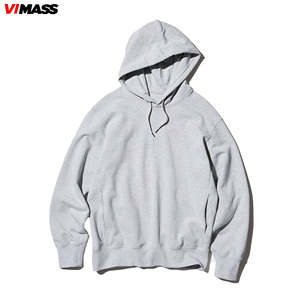 Sweat à capuche surdimensionné en coton écologique, imprimé sur mesure, brodé, teint uni, tissu durable, pull en polaire chaud, sweat-shirt éthique - Product Image 1