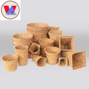 POTE JARDÍN DE FIBRA DE COCO NATURAL PARA CRECIMIENTO DE HIERBAS ORGÁNICAS Y SISTEMAS DE PROPAGACIÓN DE VIVIEROS AMIGOS A LA TIERRA - Product Image 6