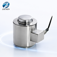 Capteur de force à compression à colonne 50-10000 KN IP67 ±0,05% F.S. pour machines d'essai universelles, presses hydrauliques et étalonnage de force