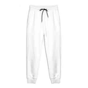 Ropa de gimnasio de alta calidad en blanco para hombre, pantalones de chándal atléticos para correr, pantalones de chándal con bolsillo para culturismo - Product Image 2
