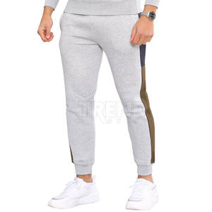 Top vente XXL hommes fermeture éclair survêtement Logo personnalisé Zip plaine Jogging chaud hiver polaire ensembles 100% coton respirant sur mesure - Product Image 6