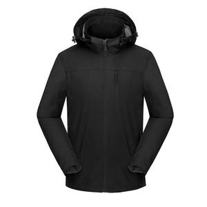 Veste pour homme Vente en gros Veste coupe-vent personnalisée pour homme Veste à fermeture éclair 100% polyester Veste coupe-vent pour homme pour le camping et la randonnée - Product Image 4