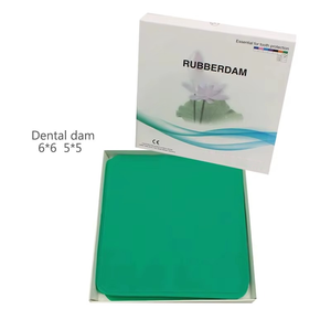 Digue dentaire jetable en caoutchouc, imperméable et résistante aux déchirures, la plus vendue - Product Image 1