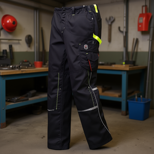 Bundhose Terrax Workwear Gr.54 Schwarz/Limette TERRAX Pant & Skirt <b>Hangers</b> - Product Image 3