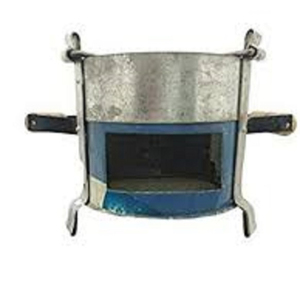 Brasero de Metal de Larga Duración, Brasero de Acero para Exteriores, Calefactor de Patio, Jardín, Camping - Product Image 1