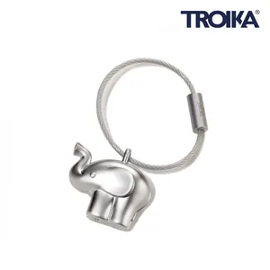 Portachiavi e Moschettoni Promozionali Personalizzati a Forma di Elefantino - Gadget Personalizzabili - Product Image 1