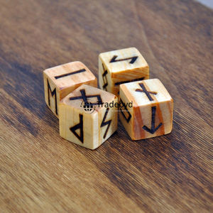 Ensemble de dés polyédriques en bois écologiques de qualité supérieure, dés naturels uniques pour les jeux de rôle sur table, Tradebyd - Product Image 4