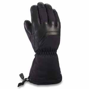 Gants de ski Rabixo Sports pour l'hiver, chauds, pour les sports de plein air, isolés, chauffants, imperméables, à doigts entiers, en cuir pleine fleur, fermeture à glissière, pour hommes - Product Image 4