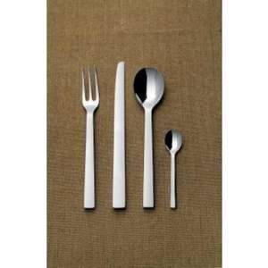 Juego de cubiertos de acero inoxidable duradero con asas curvas ergonómicas con acabado ultra suave de alto brillo y agarre antideslizante ligero - Product Image 5