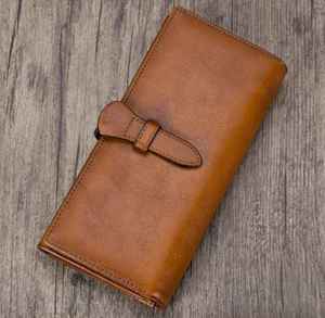 Cartera de Cuero Genuino para Hombre, Popular, con Protección RFID, Forro de Poliéster Impermeable, Cierre de Cremallera - Product Image 2