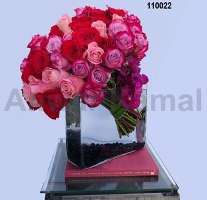 Vase rectangulaire bas - Product Image 1