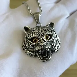 2024 New Tend's 925 Sterling Silver Oxidized Pendant Joyería fina para hombres y mujeres Plateado y chapado en oro Inspirado en el Hinduismo - Product Image 3