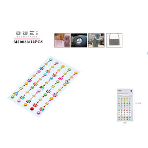 Petits autocollants décoratifs colorés de diamant - Product Image 1