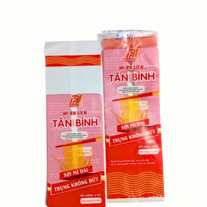 Bolsa inferior cuadrada impresa personalizada de alta calidad, embalaje de plástico CPP y PE para frutas secas, semillas, cereales y fideos instantáneos - Product Image 1