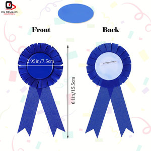 Insignias Bordadas Ecológicas al por Mayor para Eventos, Escuelas y Clubes, Opciones de Logotipo Personalizado, Acabado Premium, con Pin de Seguridad - Product Image 2