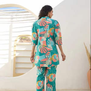 Ensemble de cordons disponibles à un prix abordable depuis l'Inde Nouvel arrivage en gros Ensemble de cordons de fantaisie pour femmes Vêtements d'été - Product Image 2