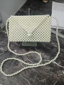 Custom Made Handcrafted Silk Beaded Clutch <b>Bags</b> Intricate Patterns Shimmering Glass Beads <b>Sequins</b>-Classic Fashion Casual Party - Product Image 5