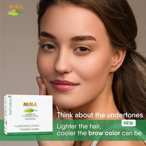 Kit de Henna compatible con la UE, tinte de cejas semipermanente, polvo Natural, tatuaje de Henna, efecto similar, se mantiene más largo hasta 6 semanas, cejas Henna - Product Image 4